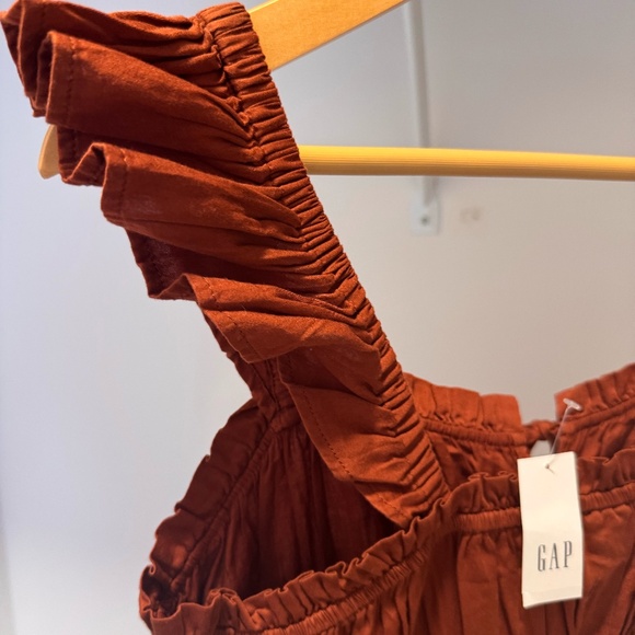 Flutter Sleeve Cinch Waist Mini Dress - Picture 4 of 5